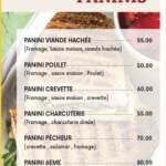 Menu 6ÈME CAFE Marrakech June 2023 220200